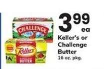 Keller's or Challenge Butter
