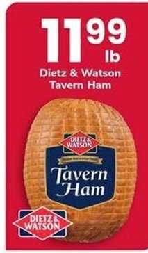 Dietz & Watson Tavern Ham