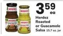 Herdez Roasted or Guacamole Salsa