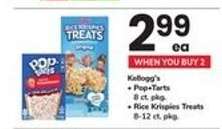 Kellogg's Pop-Tarts/Rice Krispies Treats