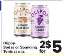 Olipop Sodas or Sparkling Tonic