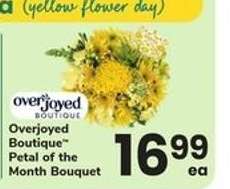 Overjoyed Boutique™ Petal of the Month Bouquet