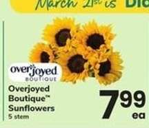 Overjoyed Boutique™ Sunflowers