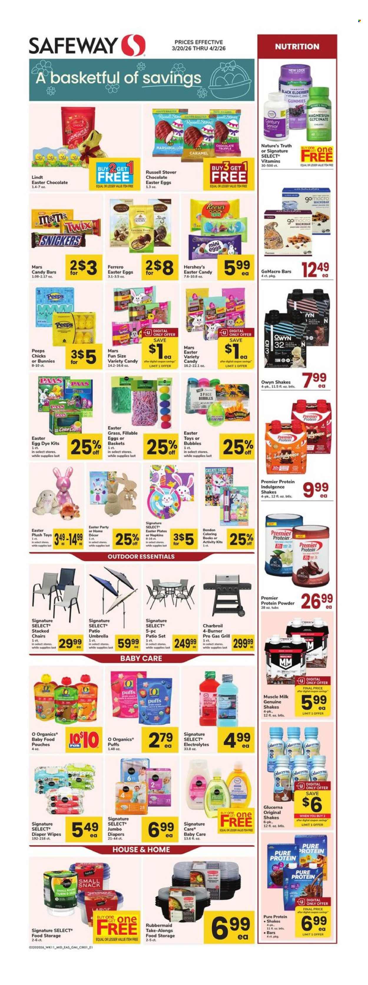 Safeway ad - 03/20/2026 - 04/02/2026. Page 1
