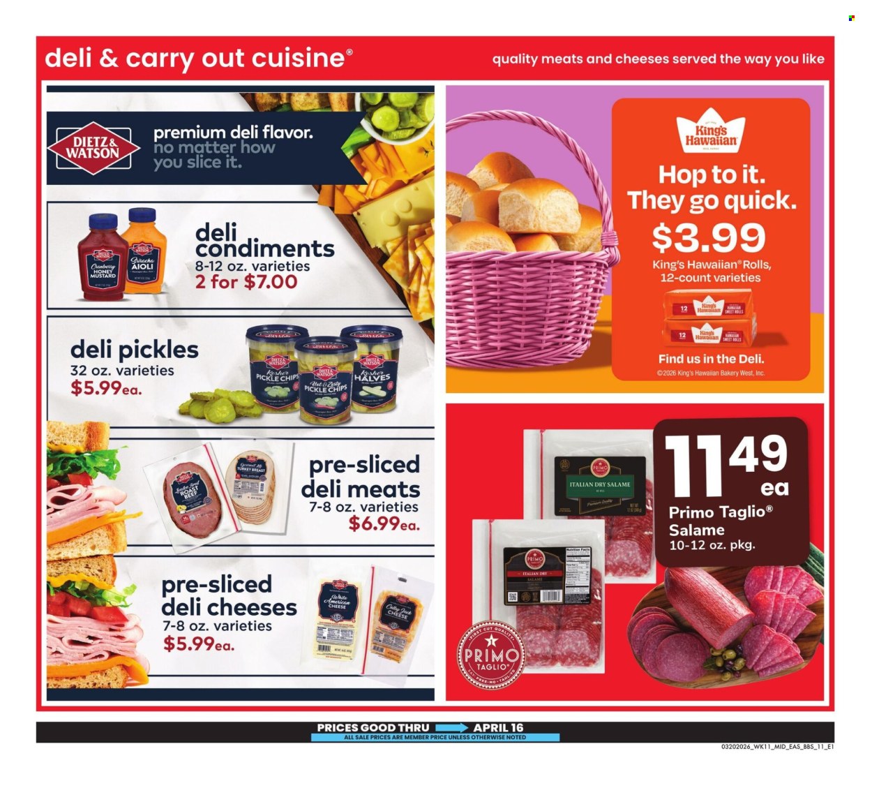 Safeway ad - 03/20/2026 - 04/16/2026. Page 11