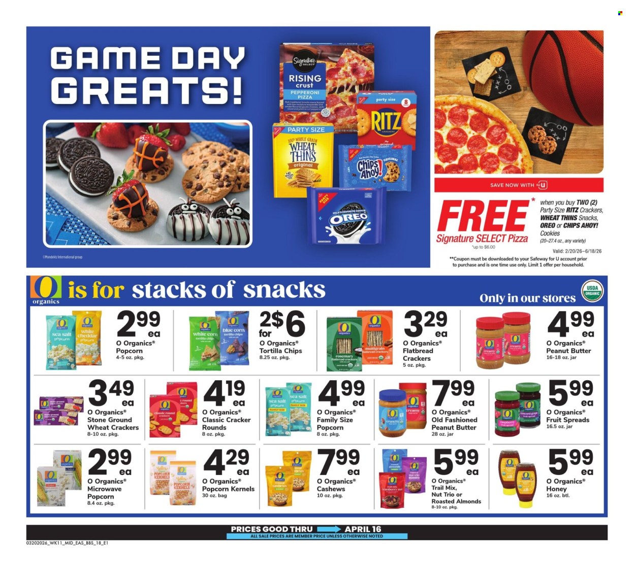 Safeway ad - 03/20/2026 - 04/16/2026. Page 18
