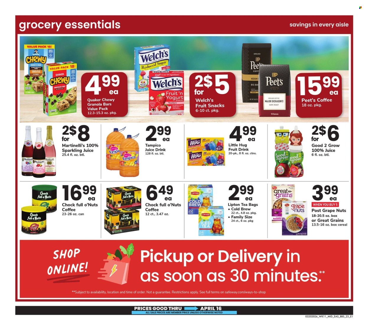 Safeway ad - 03/20/2026 - 04/16/2026. Page 23