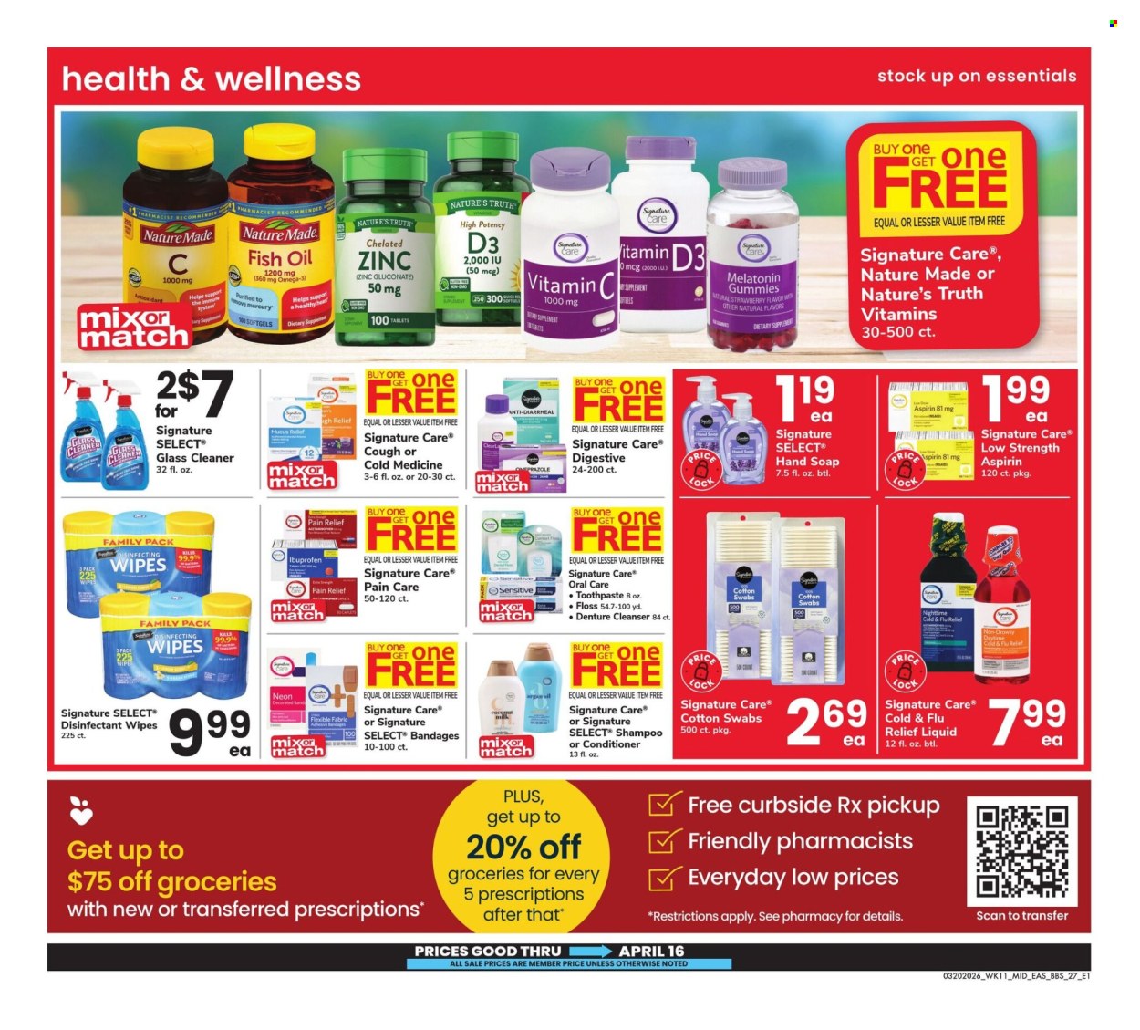 Safeway ad - 03/20/2026 - 04/16/2026. Page 27