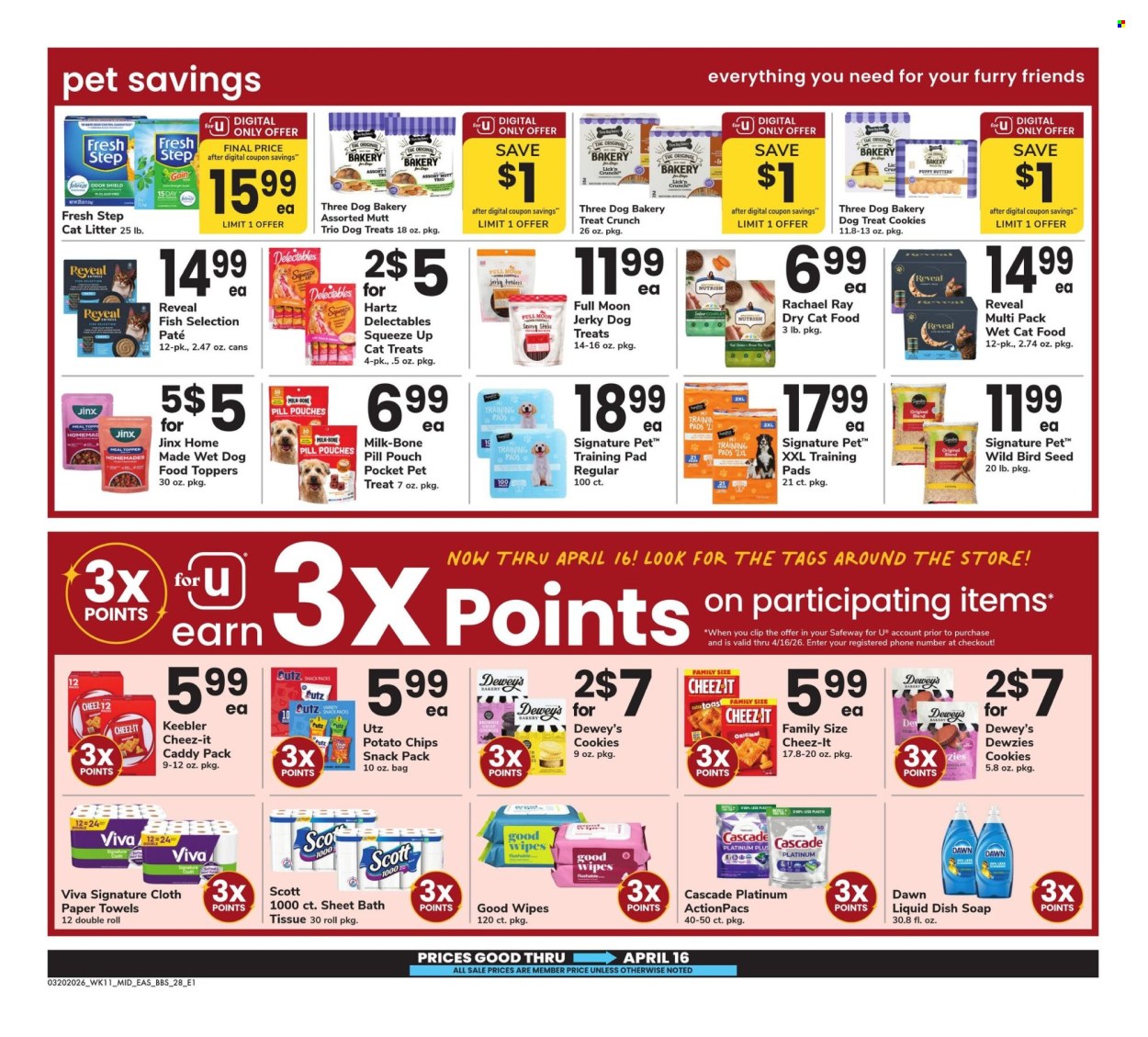 Safeway ad - 03/20/2026 - 04/16/2026. Page 28