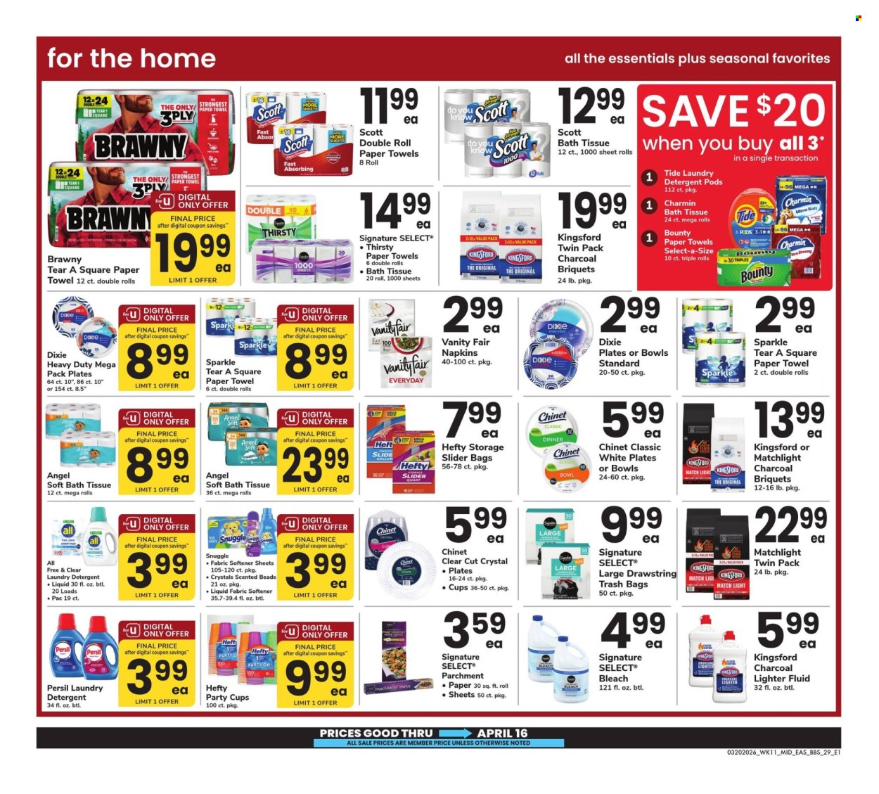 Safeway ad - 03/20/2026 - 04/16/2026. Page 29