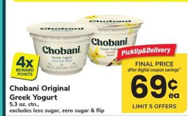 Chobani Original Greek Yogurt
