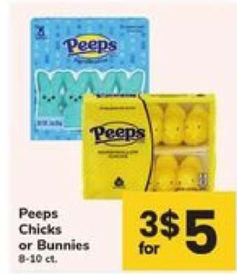Peeps Chicks or Bunnies