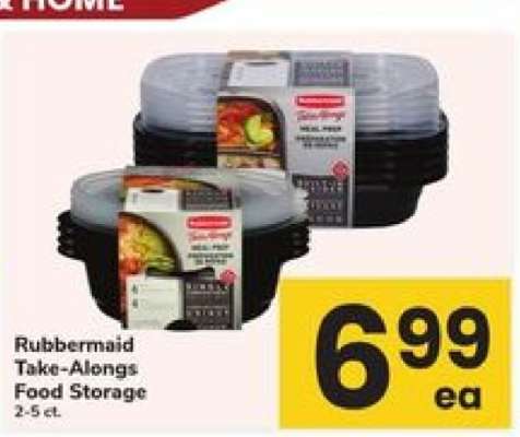 Rubbermaid Take Alongs Food Storage