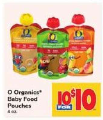O Organics Baby Food Pouches