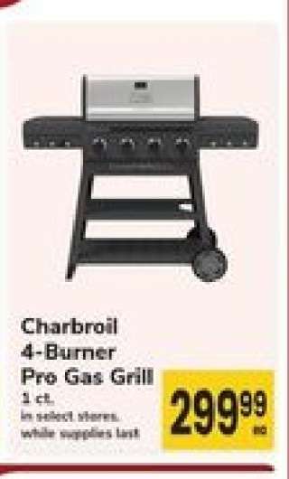 Charbroil 4-Burner Pro Gas Grill