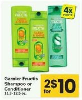 Garnier Fructis Shampoo or Conditioner