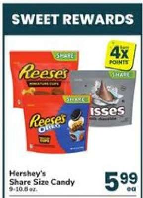 Hershey's Share Size Candy
