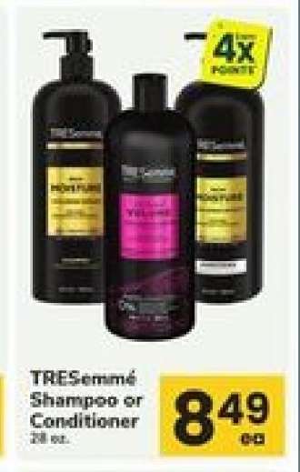Tresemme Shampoo or Conditioner