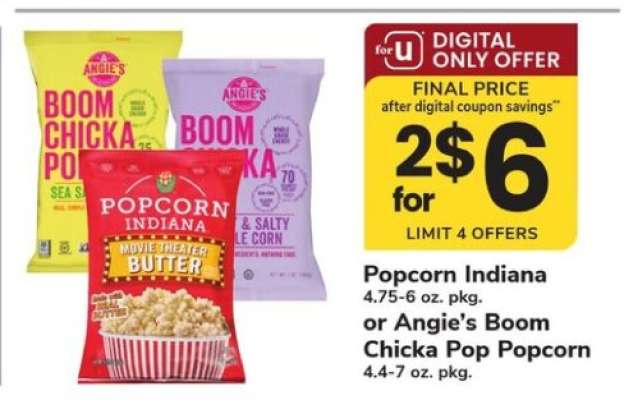 Popcorn Indiana or Angie’s Boom Chicka Pop Popcorn