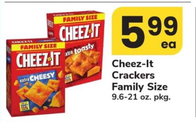 Cheez-It Crackers Family Size