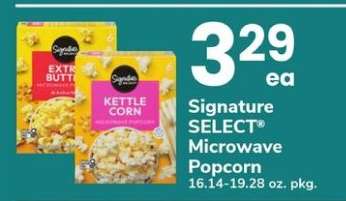 Signature Select Microwave Popcorn