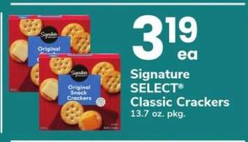 Signature SELECT Classic Crackers