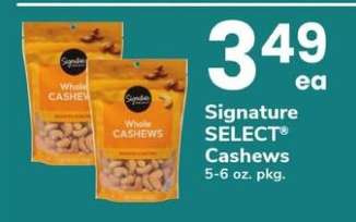Signature SELECT Cashews
