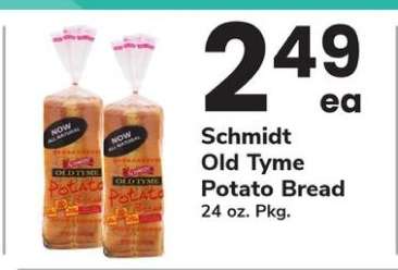 Schmidt Old Tyme Potato Bread