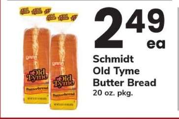 Schmidt Old Tyme Butter Bread