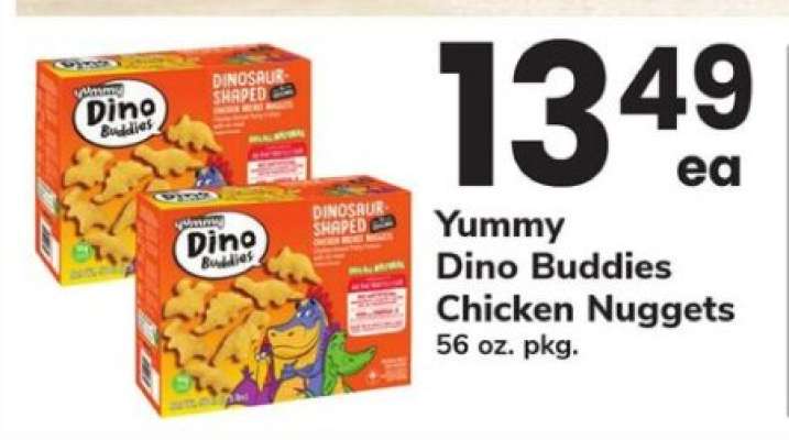 Yummy Dino Buddies Chicken Nuggets