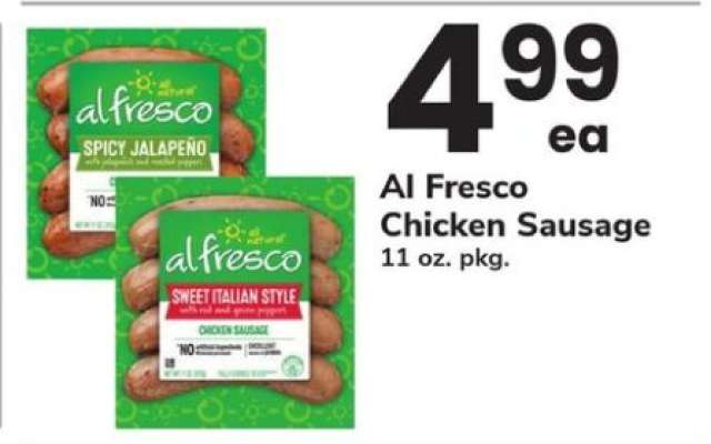 Al Fresco Chicken Sausage