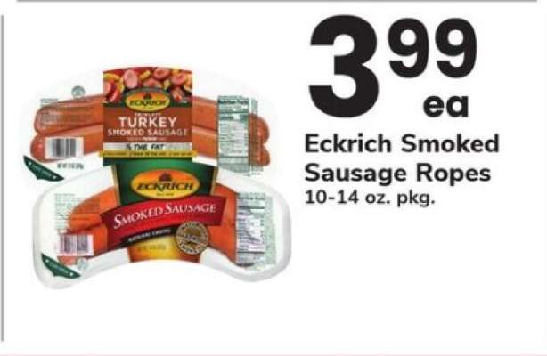 Eckrich Smoked Sausage Ropes
