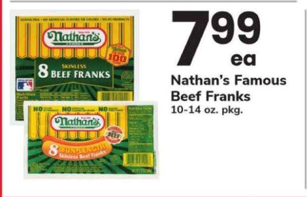 Nathan's Famous Beef Franks