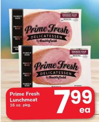 Prime Fresh Lunchmeat