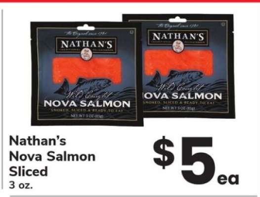 Nathan’s Nova Salmon Sliced
