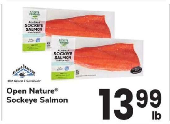 Open Nature® Sockeye Salmon