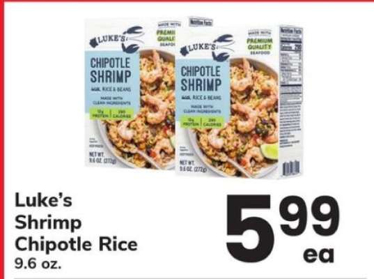 Luke's Shrimp Chipotle Rice