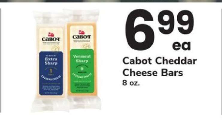 Cabot Cheddar Cheese Bars