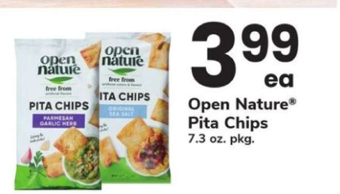 OPEN NATURE PITA CHIPS