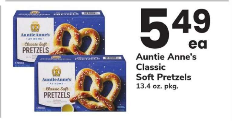 Auntie Anne's Classic Soft Pretzels