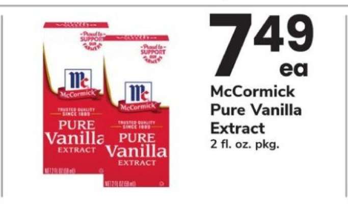 McCormick Pure Vanilla Extract