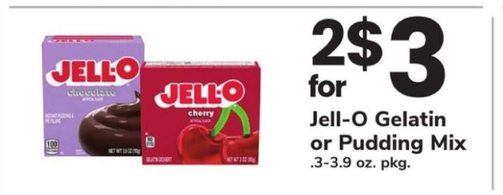 Jell-O Gelatin or Pudding Mix