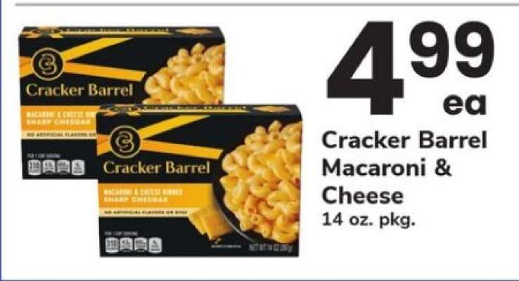 Cracker Barrel Macaroni & Cheese