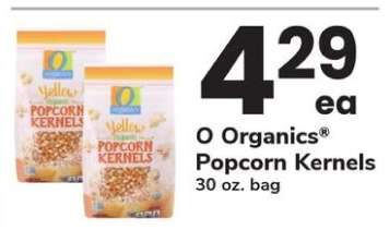 O Organics Popcorn Kernels