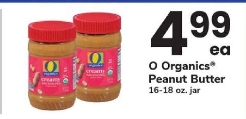 O Organics Peanut Butter