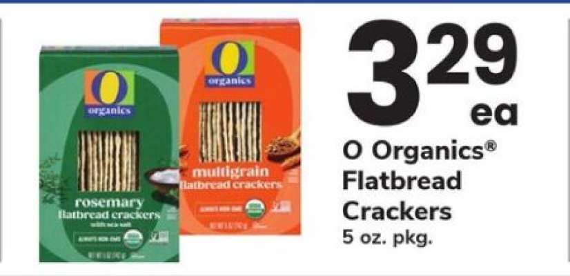 O Organics Flatbread Crackers