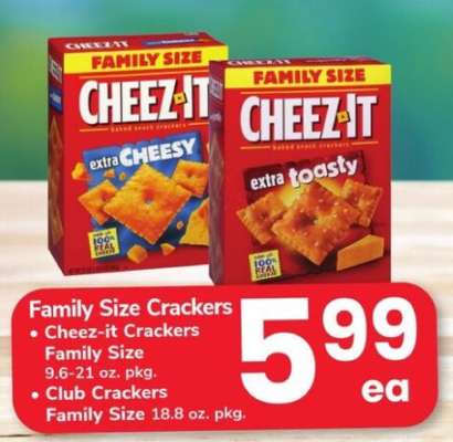 Family Size Crackers