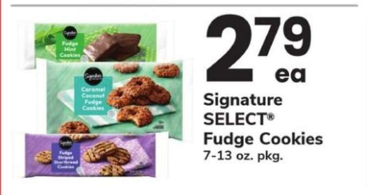 Signature SELECT Fudge Cookies