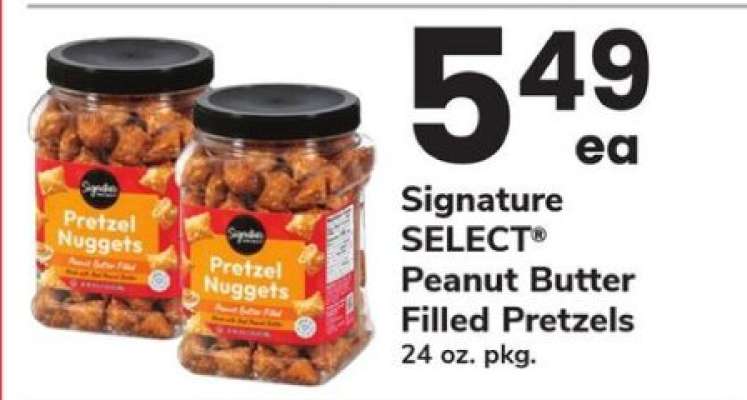 Signature SELECT Peanut Butter Filled Pretzels