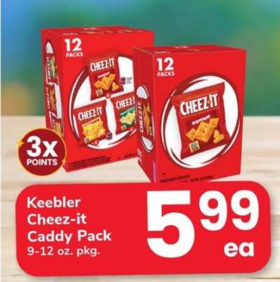 Keebler Cheez-it Caddy Pack